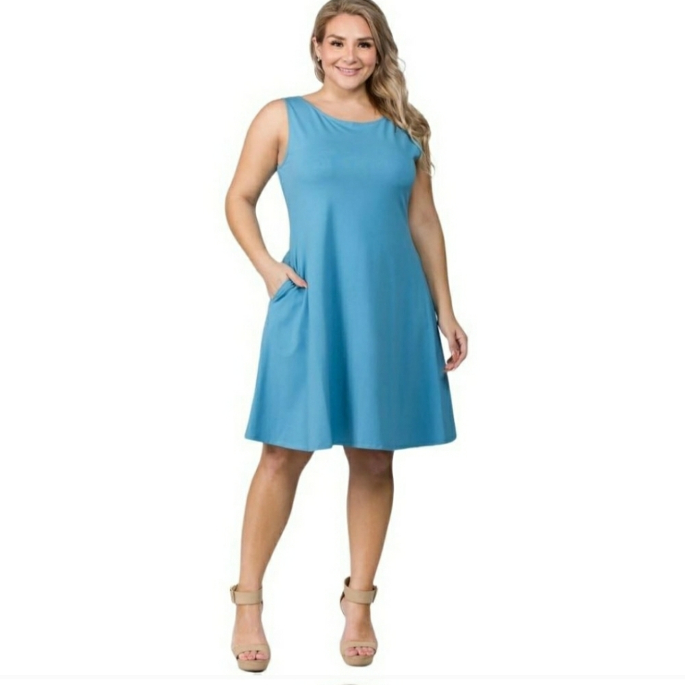 🦋Plus size  A line dress